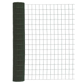 Žogs Garden Center Metināts, cinkots, PVC pārklāts, 20m rullis, 100x100mm acs, 2.1mm stieple, zaļš | Žogi ruļļos | prof.lv Viss Online
