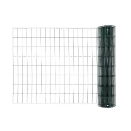 Žogs Garden Center Metināts, cinkots, PVC pārklāts, 0.8x10m rullis, 100x50mm acs, 2.1mm stieple, zaļš | Žogi ruļļos | prof.lv Viss Online