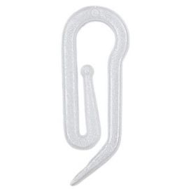 Dekorika No.2571 Hooks for Sliding Loop, 30pcs, White | Curtain hooks and accessories | prof.lv Viss Online