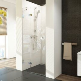 Ravak Brilliant 100cm H=195cm BSD2 100 A-L Shower Door, left side, Transparent Chrome (Without installation kit B SET) (0ULAAA00Z1) | Shower doors and walls | prof.lv Viss Online