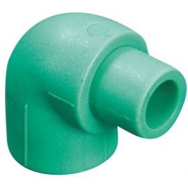 Kan-therm PPR Elbow 90° D20mm Green (2009068080) | Melting plastic pipes and fittings | prof.lv Viss Online