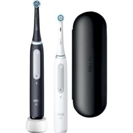 Электрическая зубная щетка Oral-B iO4 серии, бело-черная (iOG4d.2J6.2K) | Электрические зубные щетки | prof.lv Viss Online