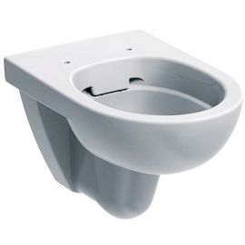 Geberit Selnova Wall-Hung Toilet Bowl Rimless, Without Seat, Without Flushing Rim White (500.265.01.1) | Geberit | prof.lv Viss Online