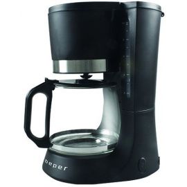 Кофеварка Beper BC.050 с капельным фильтром, черная (T-MLX29762) | Кофе-машины | prof.lv Viss Online