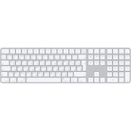 Klaviatūra Apple Magic Keyboard With Touch ID and Numeric Keypad RU/EN Balta (MK2C3RS/A) | Klaviatūras | prof.lv Viss Online