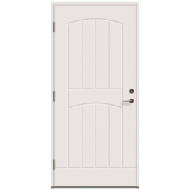 Viljandi Gracia VU-T1 Exterior Door, White, 988x2080mm, Left (510004) | Doors | prof.lv Viss Online