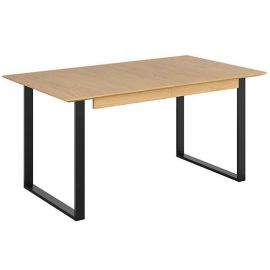 Черно-красно-белый раскладной стол Vario Fusion 160x90 см, коричневый/черный (D09049-TXS_VARIO_FUSION_160+NMPK-TX002/CAM) | Кухонные столы | prof.lv Viss Online