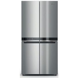 Whirlpool WQ9 U1L Side-by-Side Refrigerator Silver (WQ9U1L) | Divdurvju, Side by Side ledusskapji | prof.lv Viss Online