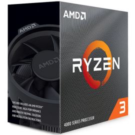AMD Ryzen 3 4100 Processor, 4.0GHz, With Cooler (100-100000510BOX) | AMD | prof.lv Viss Online