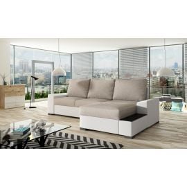 Eltap Black Dora/Soft Corner Pull-Out Sofa 165x245x90cm, Beige (Ng18) | Corner couches | prof.lv Viss Online