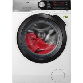 AEG Front Load Washing Machine L8FBC49B White | Washing machines | prof.lv Viss Online