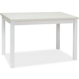Стол для кухни Signal Adam 120x68 см, белый | Деревянные столы | prof.lv Viss Online