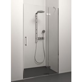 Glass Service Adele 100cm 100ADE+ Shower Door Transparent Chrome | Shower doors and walls | prof.lv Viss Online