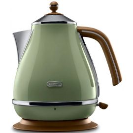 Электрический чайник Delonghi Icona Vintage KBOV2001.GR 1,7 л, зеленый | Электрические чайники | prof.lv Viss Online