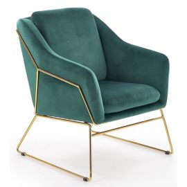 Мягкий кресло для отдыха Halmar Soft 3 Зеленое | Мягкая мебель | prof.lv Viss Online