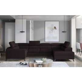 Eltap Escada Sawana Corner Pull-Out Sofa 200x330x98cm, Brown (Esc_43) | Living room furniture | prof.lv Viss Online