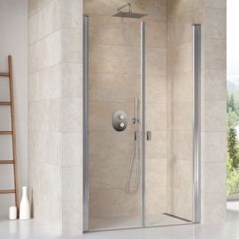 Dušas Durvis Ravak Chrome 90cm CSDL2 90 Caurspīdīgas Balta (0QV7C10LZ1) | Dušas durvis / dušas sienas | prof.lv Viss Online