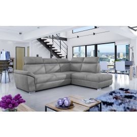 Eltap Loreto Monolith Corner Pull-Out Sofa 60x260x102cm, Grey (Lor_11) | Corner couches | prof.lv Viss Online