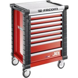 Facom JET.8M3A Tool Trolley, Without Tools 77.4x54.6x97.1cm | Toolboxes | prof.lv Viss Online