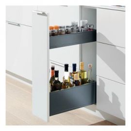 Blum Legrabox Space Twin Inner Drawer, M+C-Pure, 550mm, Orion Grey (53.55.02.13) | Blum | prof.lv Viss Online