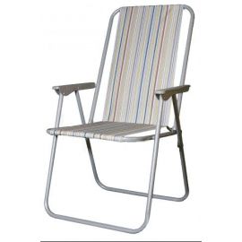 Folding Camping Chair Grey (4750959081075) | Camping chairs | prof.lv Viss Online