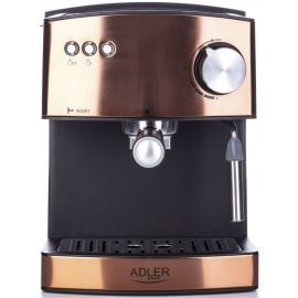 Adler AD 4404cr Coffee Machine With Grinder (Semi-automatic) Brown/Black | Coffee machines and accessories | prof.lv Viss Online