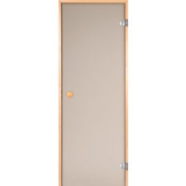 Swedoor Sauna 81 Sauna Door, Bronze Frame, Pine Box Without Threshold | Swedoor | prof.lv Viss Online