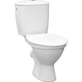 Туалетная швабра Jika Norma с горизонтальным (90°) выпуском, с крышкой, белая (H8602700007871) | Унитазы | prof.lv Viss Online