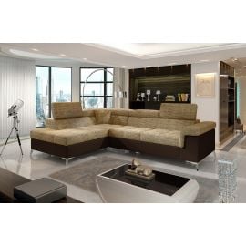 Eltap Eridano Berlin/Soft Corner Pull-Out Sofa 202x275x90cm, Beige (ERI_45) | Corner couches | prof.lv Viss Online