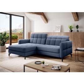 Eltap Lorelle Omega Corner Pull-Out Sofa 160x225x105cm, Blue (Lore_102) | Sofas | prof.lv Viss Online