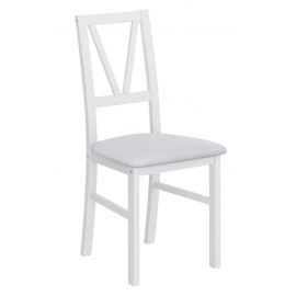 Virtuves Krēsls Black Red White Filo, 53x44x94.5cm, Balts (D09-TXK_FILO_S-TX098-1-SAWANA_84_STEEL) | Virtuves krēsli, ēdamistabas krēsli | prof.lv Viss Online