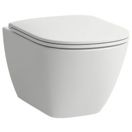 Laufen Lua Rimless Wall-Hung Toilet Bowl with Seat, White (H8660800000001) | Hanging pots | prof.lv Viss Online