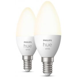 Philips Hue White Ambiance LED Bulb E14 5.5W 2700K 2pcs | Philips | prof.lv Viss Online