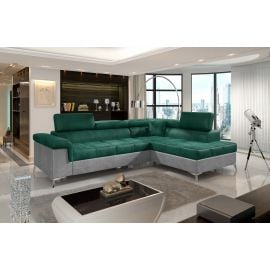 Eltap Eridano Monolith/Monolith Corner Pull-Out Sofa 202x275x90cm, Green (ERI_23) | Corner couches | prof.lv Viss Online