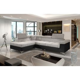 Eltap Eridano Berlin/Soft Corner Pull-Out Sofa 202x275x90cm, Grey (ERI_43) | Sofas | prof.lv Viss Online