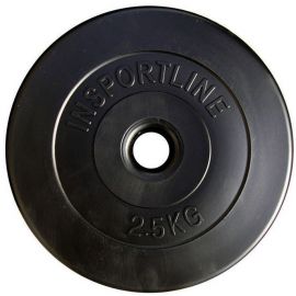 Гири для штанги Insportline CEM 30 мм 1,25 кг черные (3551) | Штанги | prof.lv Viss Online