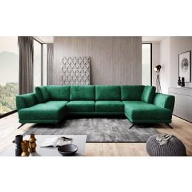 Eltap Larco Cloud Corner Pull-Out Sofa 191x362x90cm, Green (CO-LA-35NU) | Sofas | prof.lv Viss Online