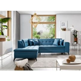 Eltap Lanvin Savoi Corner Pull-Out Sofa 210x260x93cm, Blue (CO-LAN-LT-38SA) | Corner couches | prof.lv Viss Online