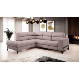 Eltap Cassara Gojo Corner Pull-Out Sofa 237x277x100cm, Pink (CO-CAS-LT-101GO) | Sofas | prof.lv Viss Online