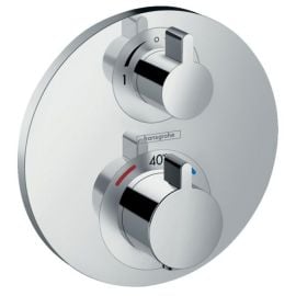 Hansgrohe Ecostat S, Shower Thermostat, Chrome (15758000) | Hansgrohe | prof.lv Viss Online