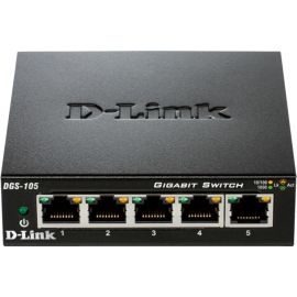 D-Link DGS-105/E Switch Black | Network equipment | prof.lv Viss Online