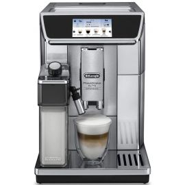Delonghi PrimaDonna Elite Experience ECAM650.85.MS Автоматическая кофеварка серого цвета (12258) | Кофе-машины | prof.lv Viss Online
