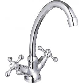 Magma Divupe MG-2150/RETRO Kitchen/Bathroom Sink Mixer Tap Chrome | Faucets | prof.lv Viss Online