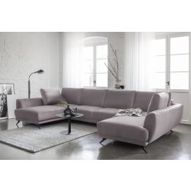 Eltap Larco Loco Corner Pull-Out Sofa 191x362x90cm, Pink (CO-LA-24LO) | Sofas | prof.lv Viss Online