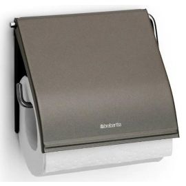 Бумажный держатель для туалетной бумаги Brabantia ReNew с крышкой 12.3x1.7x13.2 см | Brabantia | prof.lv Viss Online