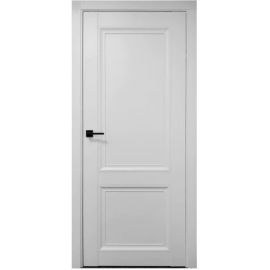 Комплект ламинированных дверей Prestige 1 - коробка, замок, 2 петли, белый матовый | Ламинированные двери | prof.lv Viss Online