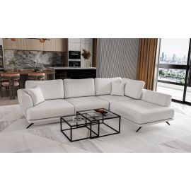 Eltap Larde Soft Corner Pull-Out Sofa 191x276x90cm, White (CO-LAR-RT-17SOF) | Living room furniture | prof.lv Viss Online