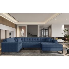 Eltap Montez Gojo Corner Pull-Out Sofa 180x340x93cm, Blue (CO-MON-RT-40GO) | Corner couches | prof.lv Viss Online