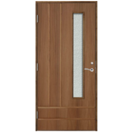 Viljandi Cecilia VU-T1 1R Exterior Door, Brown, 988x2080mm, Left (13-00006) | Doors | prof.lv Viss Online