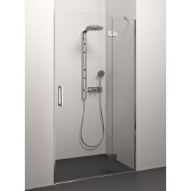 Glass Service Adele 110cm 110ADE+ Shower Door Transparent Chrome | Shower doors and walls | prof.lv Viss Online